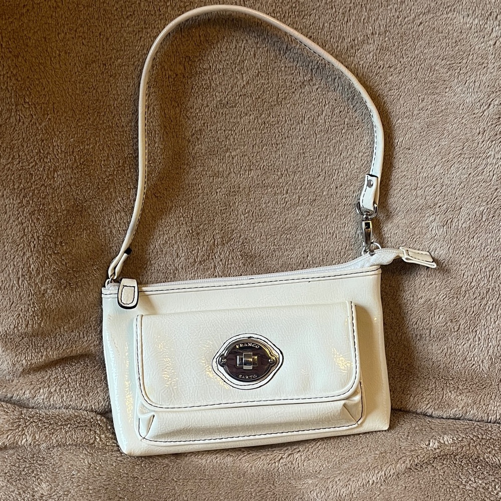 Franco Sarto Elegant Cream Wristlet